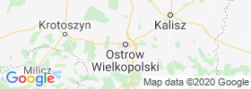 Ostrow Wielkopolski map